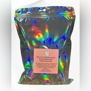 Peppermint Patty Bath Salts Bag Miss Val’s Heavenly Scents